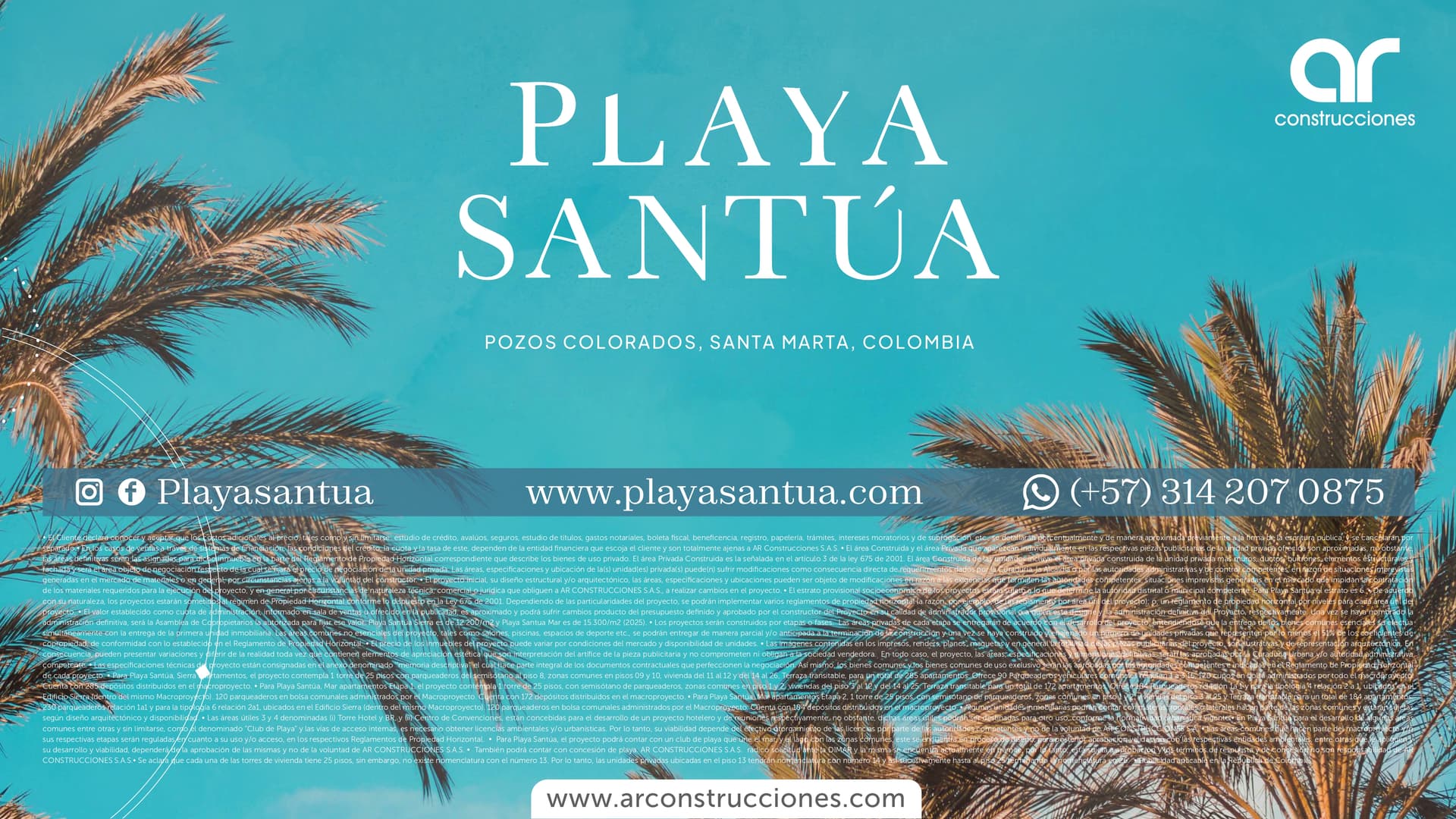 PLAYA SANTUA AR - POZOS COLORADOS SOBRE PLANOS  — foto 2