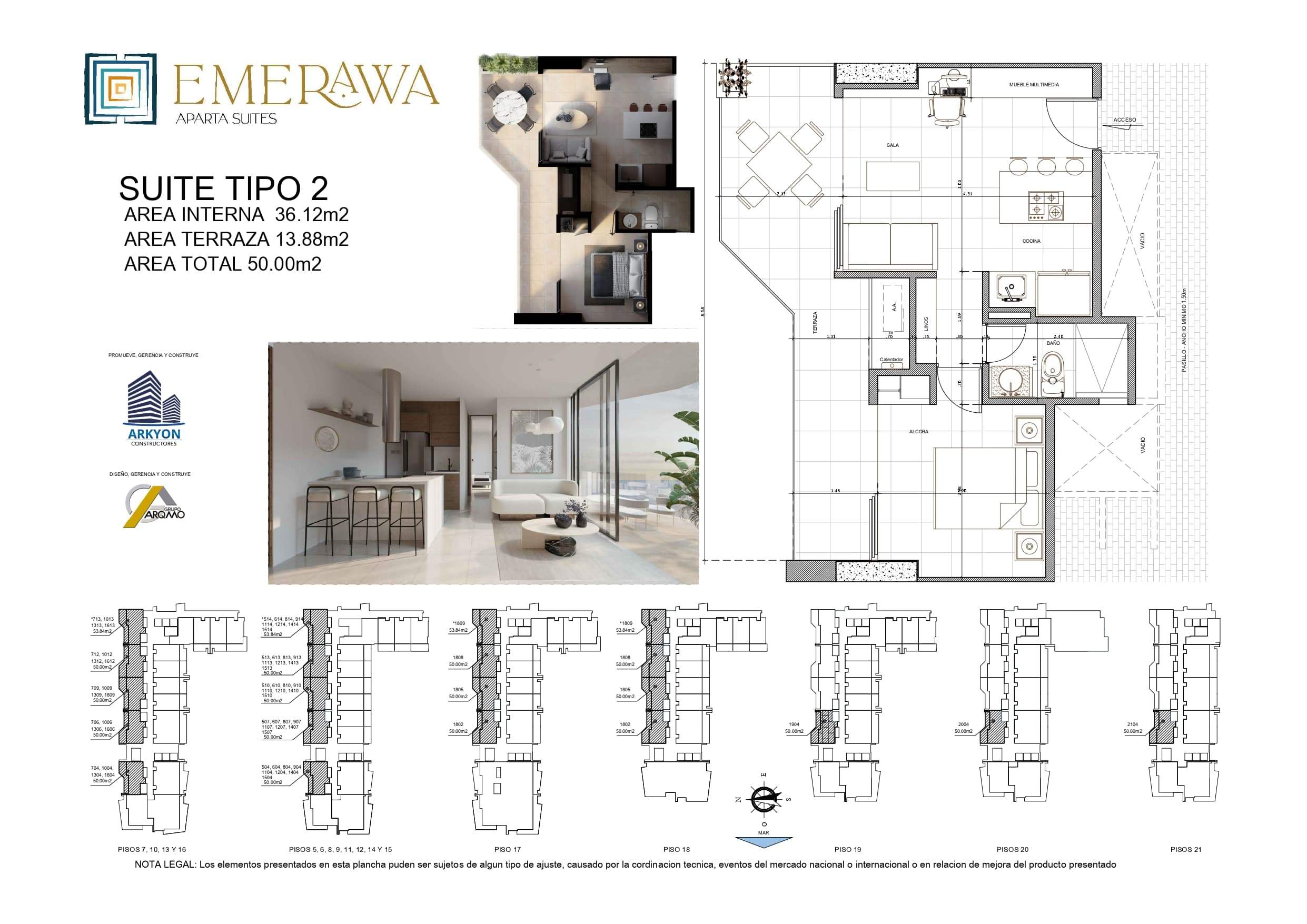 APARTAMENTO EN EMERAWA  — foto 2